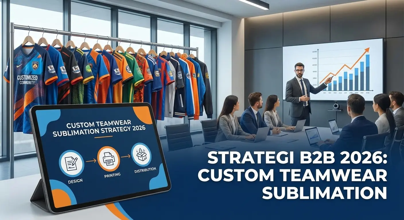 Custom Teamwear Sublimation Strategi Penjualan untuk Klub & Komunitas 2026