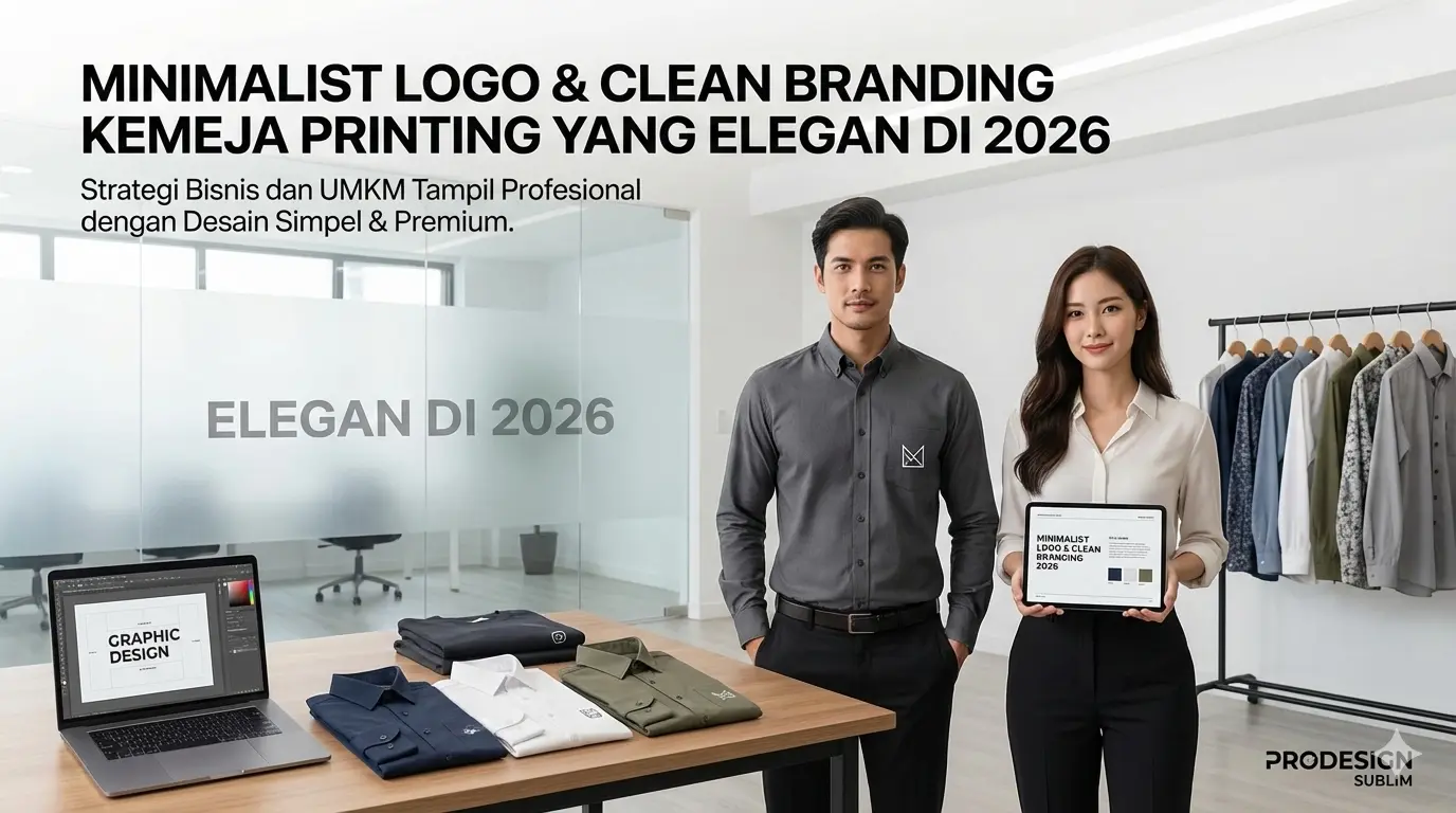 Minimalist Logo & Clean Branding untuk Kemeja Printing yang Elegan di 2026